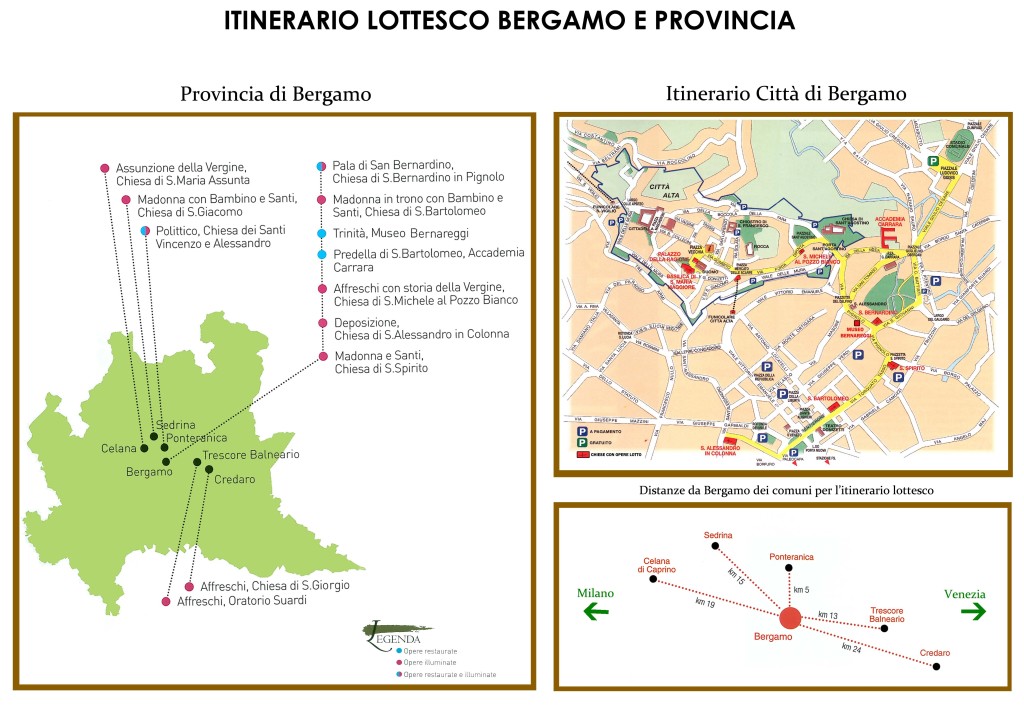 itinerario lotto bergamo e provincia